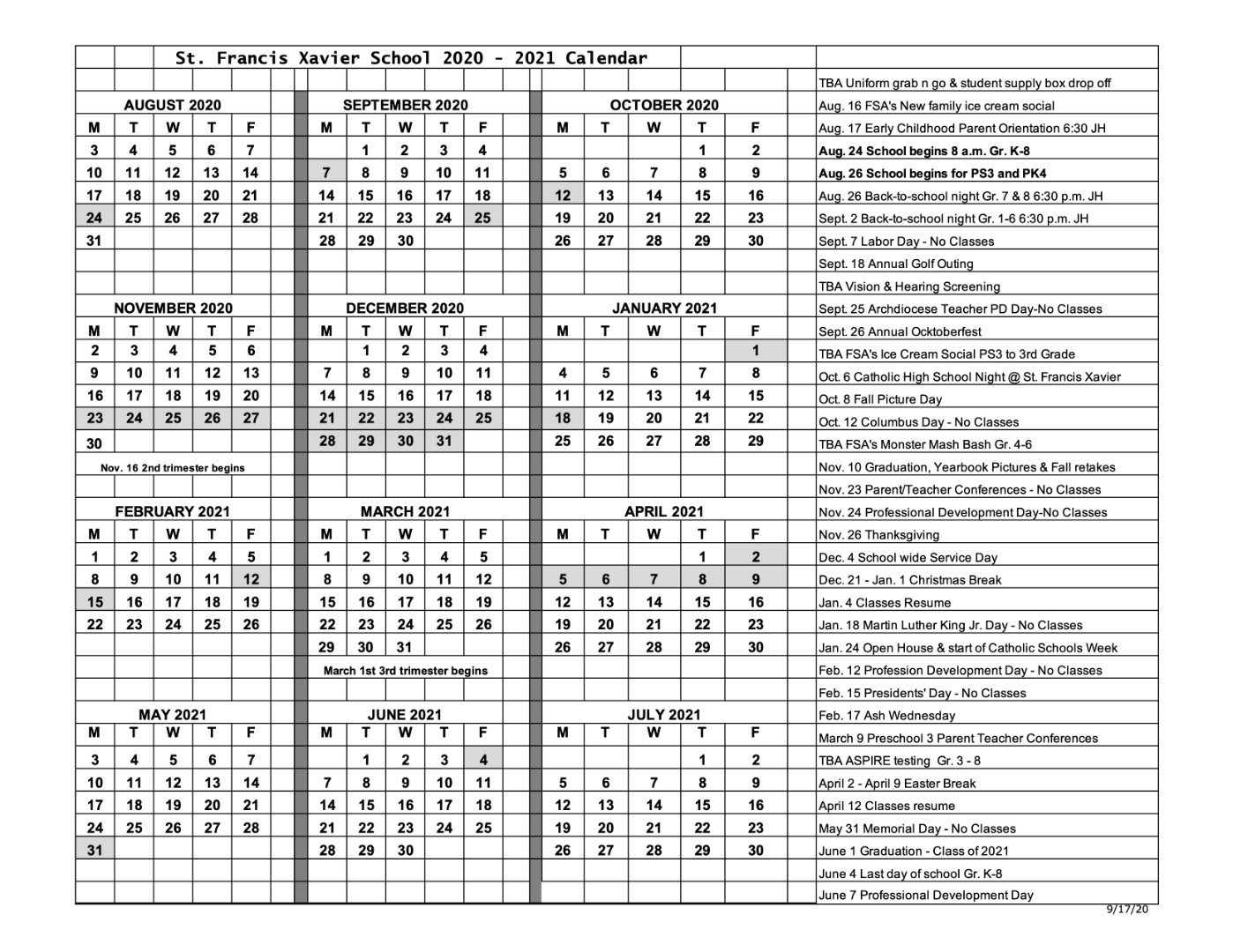 Eths Calendar 2021 2022 | Calendar jul 2021
